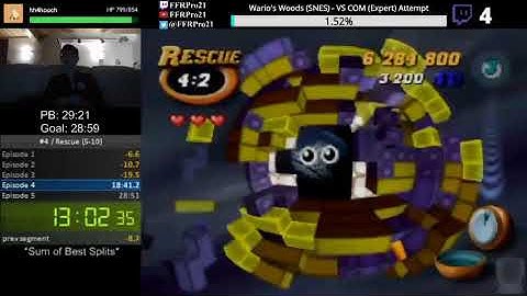 N64 - Tetrisphere - Rescue Speedrun (5-10) - 28:32