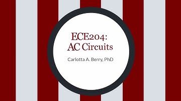ECE204 Lecture 1-1: Inductors Review