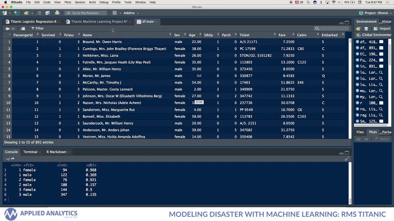 (Part 1) Machine Learning from Disaster: Predicting Passenger Survival ...