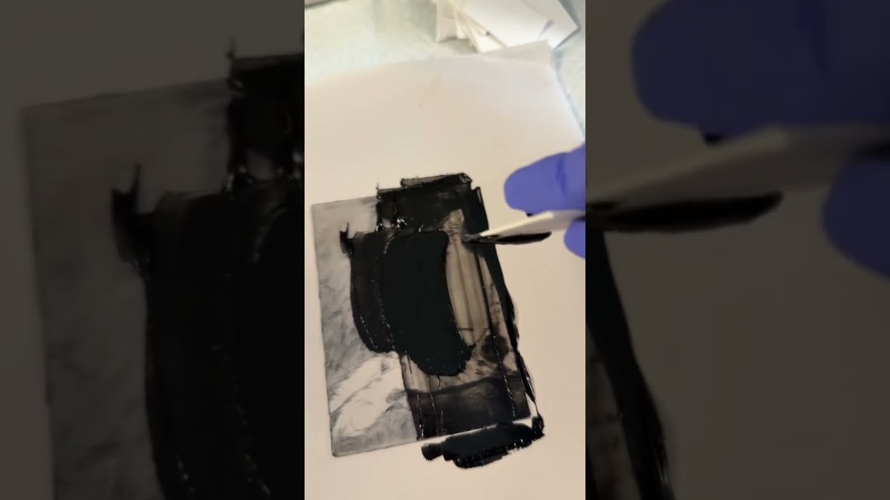 Drypoint printmaking at home on a budget!