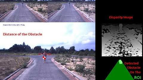 Stereo Vision Based Obstacle Detection for an Autonomous Vehicle (Sample 1)