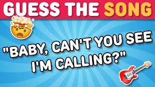 GUESS THE SONG BY THE ICONIC FIRST LINE 🎤 🎸 | Song Quiz