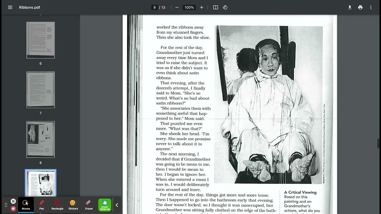 'Ribbons' by Laurence Yep YouTube