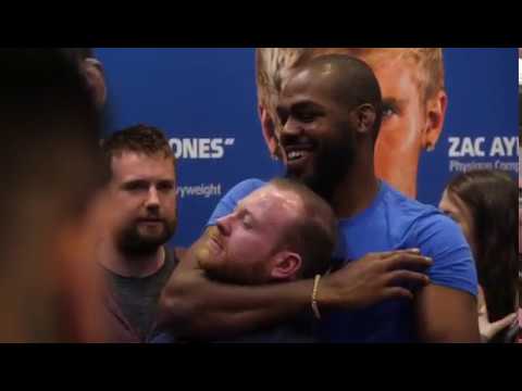 Jon Jones Has Beef With Chi Lewis Parry At Body Power Expo Uk 2019