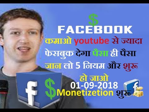 How To Make Money FaceBook Monetizetion On Facebook Pages Video And Artical