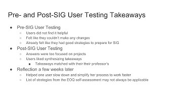 Metacognitive Reflection - Quarterly Update - Winter 2019