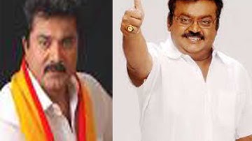 சரத்குமார் Vs விஜயகாந்த்- sarathkumar attack Vijayakanth