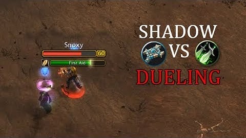 Who Wins? Shadow Priest VS Rogue Dueling | PvP Classic WoW