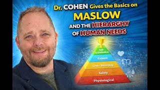 Dr. Cohen Gives the Basics on Maslow and the Hierarchy of Human Needs