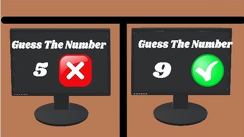 Number Guessing Game Using Python