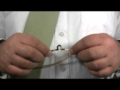 Tie Clip Chain How To Wear