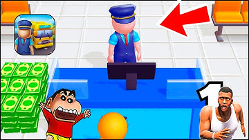 SHINCHAN NOOB vs PRO vs HACKER in Terminal Master Bus Tycoon with FRANKLIN & CHOP | DREAM SQUAD