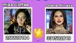 Miss Coffee Official Pk With Actress Ghana Ali