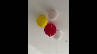 Balloon Ceiling Light——A Defiantly Lightweight Statement