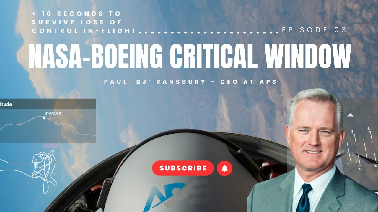 EP-3 | The NASA–Boeing 10-Second Critical Window | 10 Seconds to Survive Loss of Control In-flight