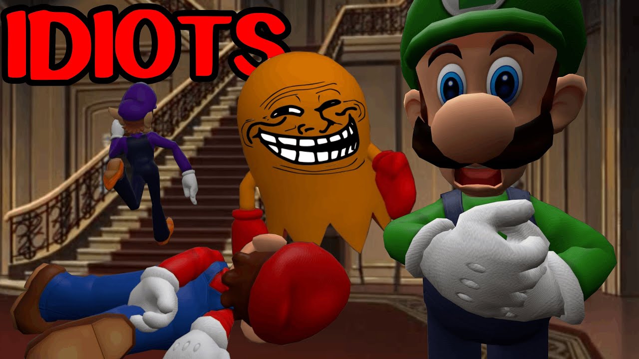 4 Idiots try to save a Mansion