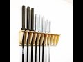 How to make a vertical hanging Barbell rack How to make a vertical hanging Barbell rack