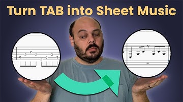 How to Convert TAB to Sheet Music in MuseScore