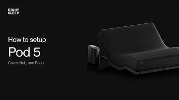 Pod 5 Setup: Cover and Base