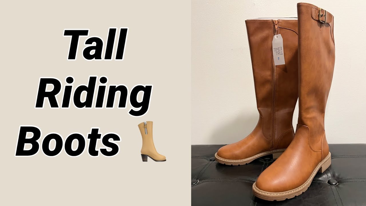 Time and Tru Women's Riding Boots 