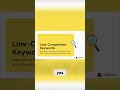 SEO Secret: Find Low-Competition Keywords to Rank Faster! #shorts