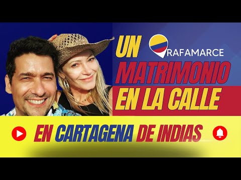 ¿Cuál es la mejor fecha para ir a Cartagena de Indias? ¡Nos topamos con un matrimonio en la calle!
