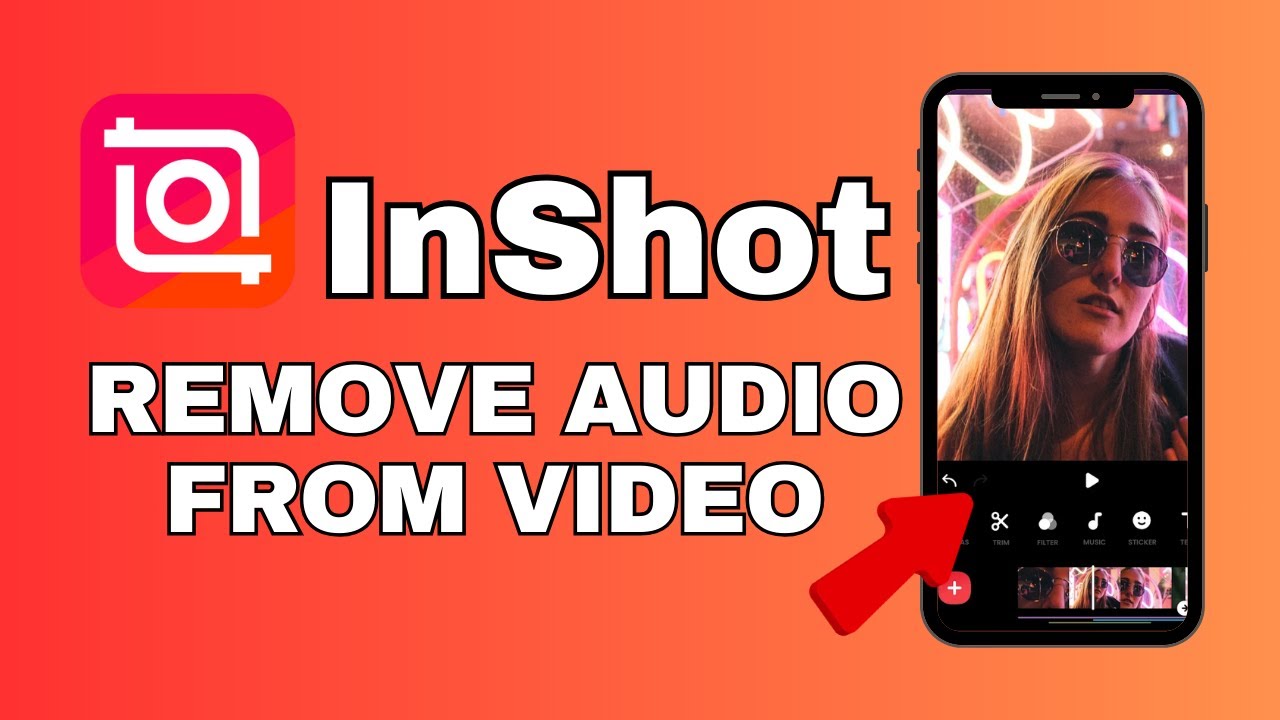 Как удалить звук из видео в InShot 2024?
