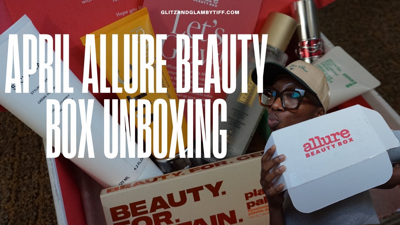 April Allure Beauty Box Unboxing