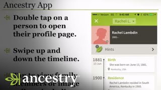 Ancestry Mobile App Update | Ancestry screenshot 4