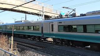 E657系K17編成　偕楽園付近走行