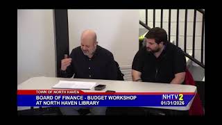 Board of Finance Budget Workshop 01/31/2026