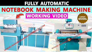 Notebook Making Machine Price In India, Semi Automatic Notebook Making Machine Price In India