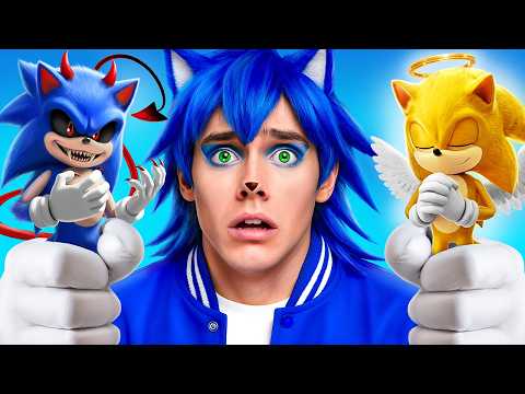 Good Sonic Vs Bad Sonic Heaven And Hell With Sonic The Hedgehog