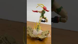 Jada Toys Cammy from Street Fighter 2 Action Figure Review! #videogames #shorts