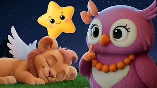 🔴 EN VIVO 🌙 Canciones para Dormir Bebés y Niños | La Lechuza, Estrellita y Más ⭐ Leoncito Alado