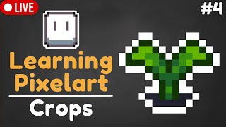 Seeds, Crops, Plants — Learning how to draw Pixelart