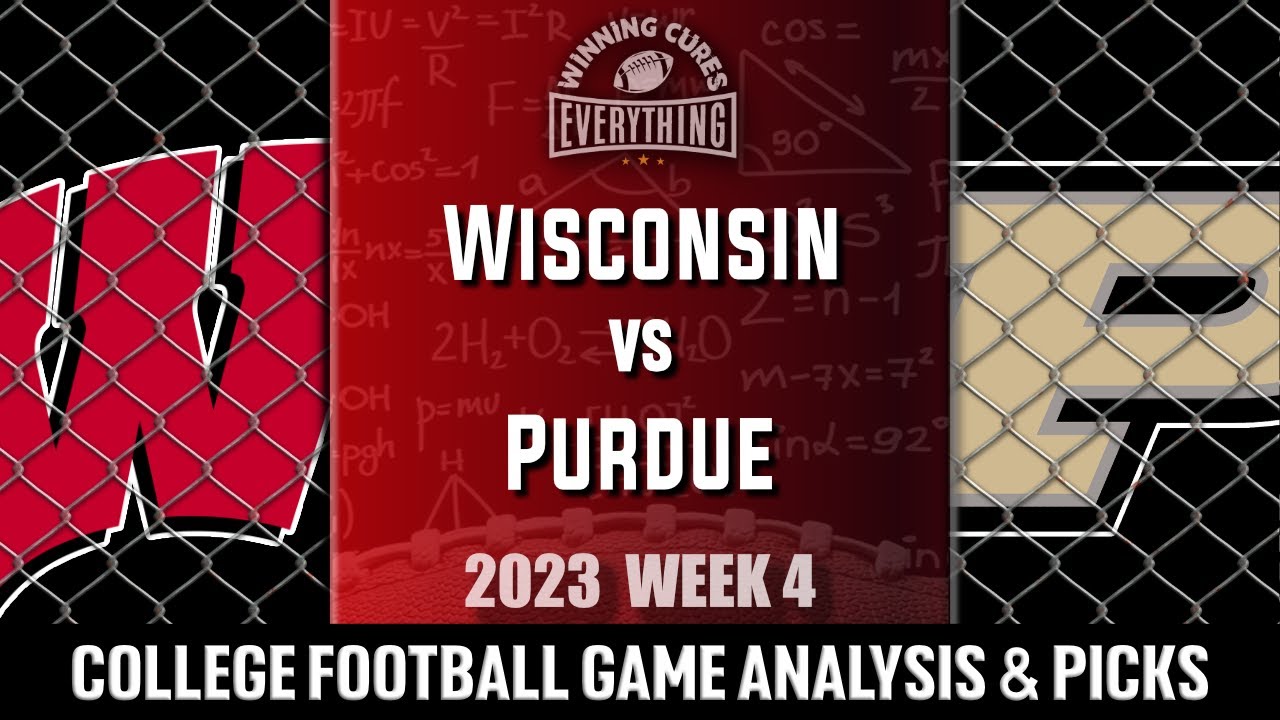 Wisconsin vs Purdue Picks & Prediction Against the Spread 2023 College ...