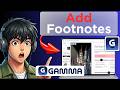 How to Add Footnotes on Gamma AI (Updated 2026)