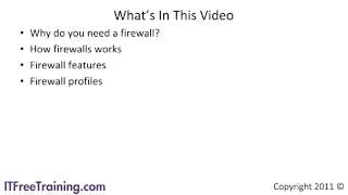 8  Windows Server 2008 Firewall