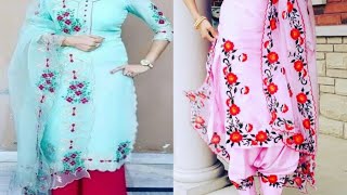 punjabi suit embroidery designs