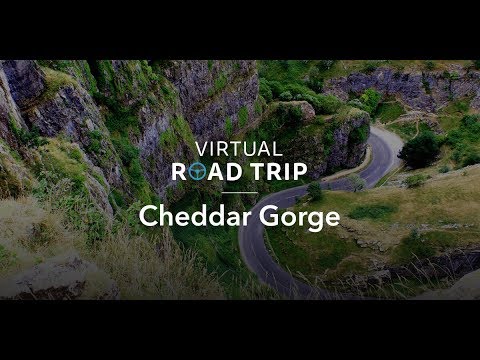 Virtual Road Trip - Cheddar Gorge, B3135, Ashwick to Cheddar, Somerset