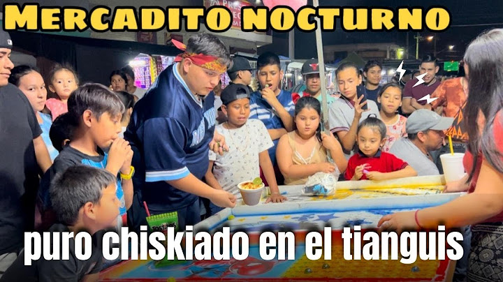 ASI ES UN TIANGIS , MERCADITO NOCTURNO ESCOBED0 , NUEVO LEON