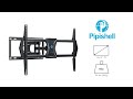 How to install the pipishell pilf6 full motion tv wall mount 
