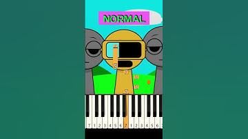 Thumbnail of 🎹 Sprunki Granold Normal vs. Horror | Synthesia Cover#shorts #sprunki #pianotutorial