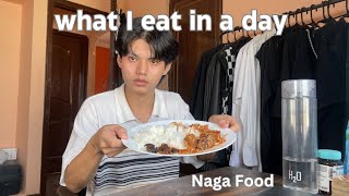 WHAT I EAT IN A DAY!!!! Cooking Naga food | Skin Advice | Rent life in Bengaluru