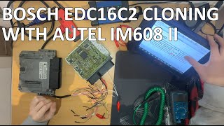 BOSCH EDC16C2 ECU CLONING AUTEL IM608 Mercedes/Chrysler
