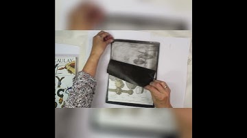 Mastering the First Image Transfer On Your Gel Plate #gelliplateprinting #imagetransfer