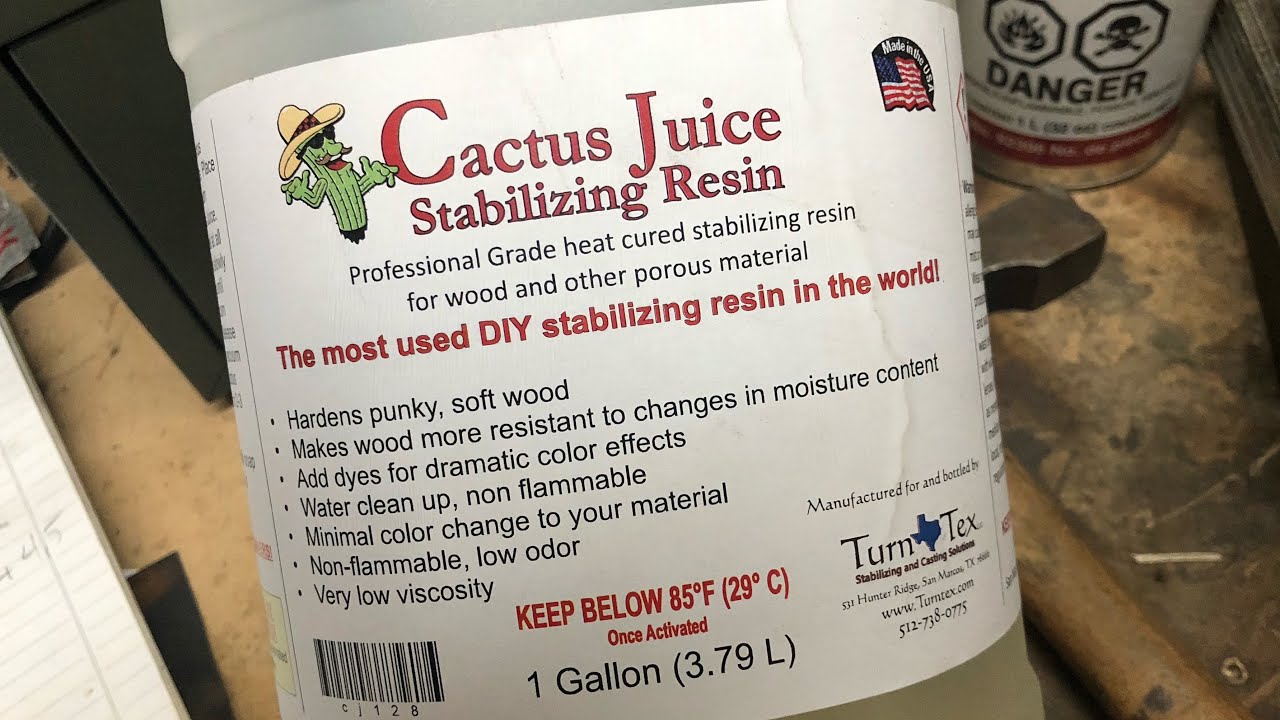Stabilizing Wood with Cactus Juice 