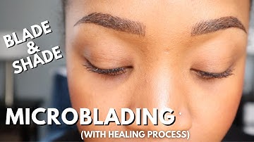 PERMANENT BROWS!!  I GOT MICROBLADING AND MICROSHADING | HEALING PROCESS AND TOUCH UP APPOINTMENT