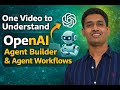 One Video to Understand OpenAI Agent Builder &amp; Agent Workflows #agentbuilder #openai #workflow